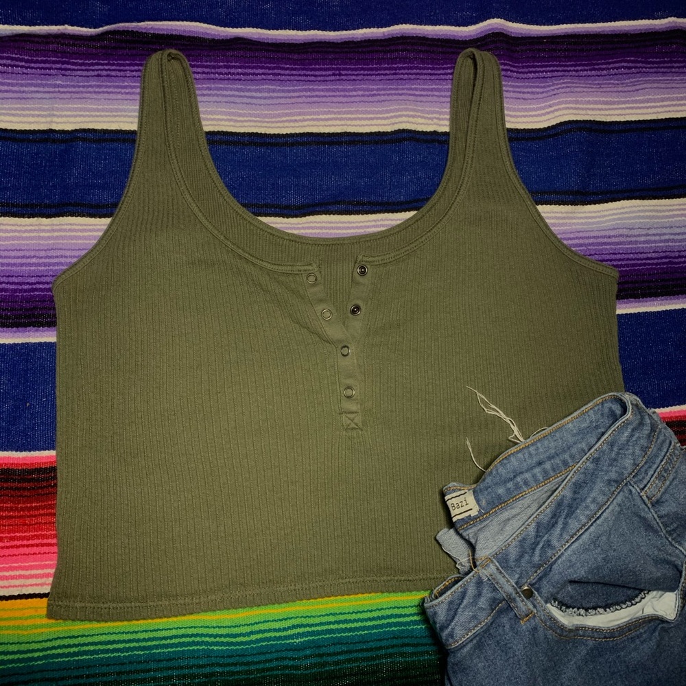Green Tank top